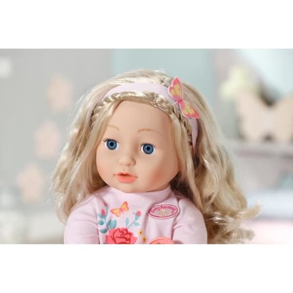Docka - ZAPF - BABY ANNABELL SOPHIA - Flerfärgad - Avtagbar klänning - 430 mm
