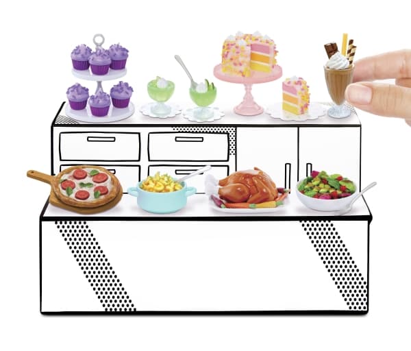 Miniverse Make It Mini Mega Buffet, 8 År, Multifärg, Plast