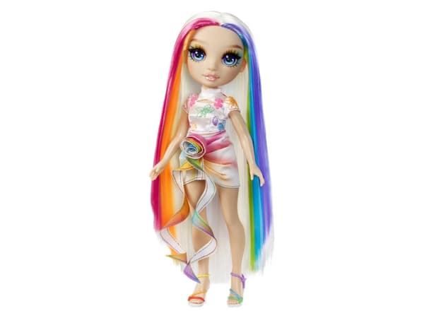 Rainbow High Hair Chalk & Style Doll- Amaya (Rainbow), Fashion doll, Female, 4 yr(s), Boy/Girl, 280 mm, Multicolour