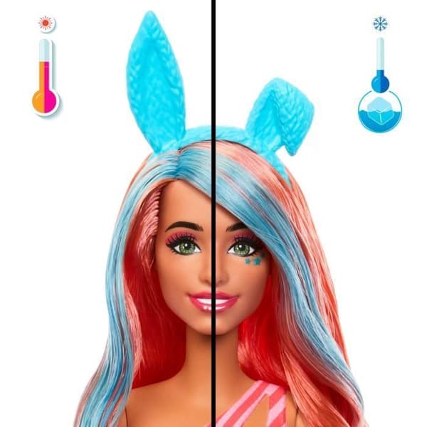Barbie-Pop Reveal-Docka Kanin och Tillbehör Serie Shakes - 3 år+- JCN87