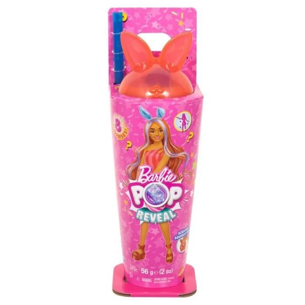 Barbie-Pop Reveal-Docka Kanin och Tillbehör Serie Shakes - 3 år+- JCN87