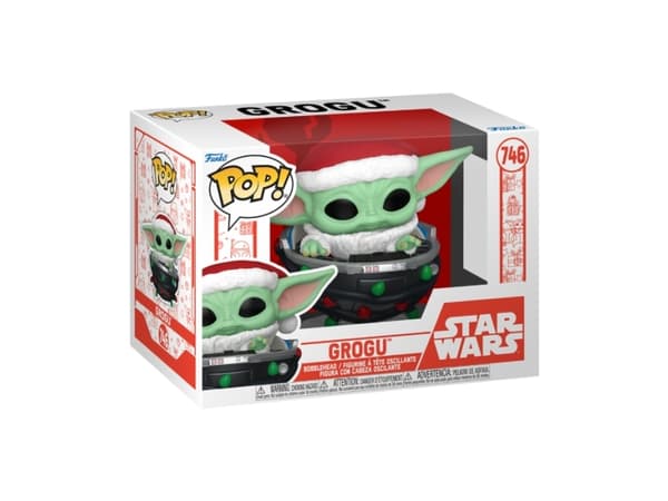 Funko! POP Vinyl HLDY Grogu vaunut