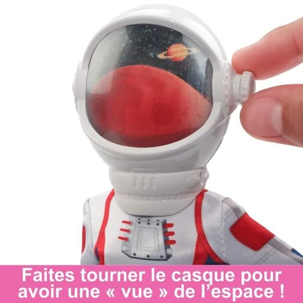 Coffret Barbie Astronaut - Mattel - 65-årsjubileum - 10 tillbehör - Flerfärgad - Från 3 år och uppåt