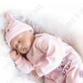 Miniatyrbild 2 av 4: TD® Babymjuk silikon i modell för baby - Realistisk silikondocka för barn - Rörliga dockleksaker