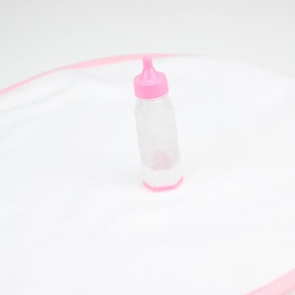 TD® Toddler Girl Doll Tutu Pannband Rosa och Vit Leende 22 tum Vinyl Silikon Realistisk nappflaska leksak