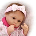 Miniatyrbild 2 av 4: CONFO 17 tums handgjorda Reborn Baby Doll Silikon Vinyl Mjuk Real Touch Julklappar Leksaker för barn