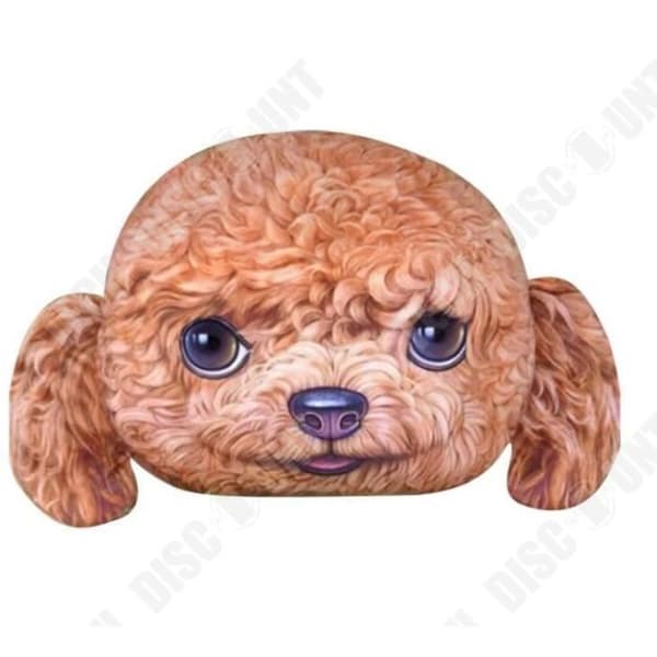 TD® Rolig 3D Dog Print Kudde Kudde Kreativ Söt Fylld Docka Present Heminredning