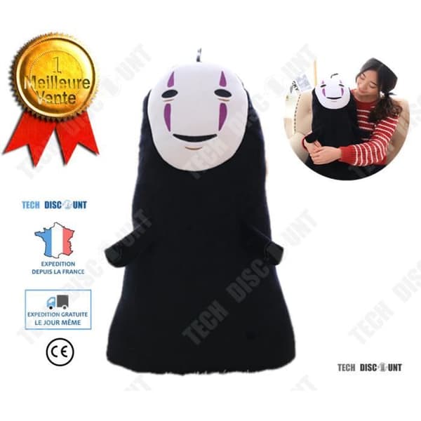 TD® Doll plyschleksak Spirited Away koanashi ingen ansiktsdekoration soffa resa Japan barn bekväm stor realistisk monster ma