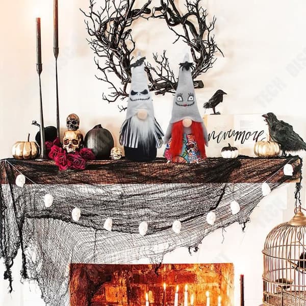 TD® Halloween Dekoration 2st 30*12*6.5cm Ansiktslös docka Skräckaccessoarer Lämplig för Halloween-dekoration