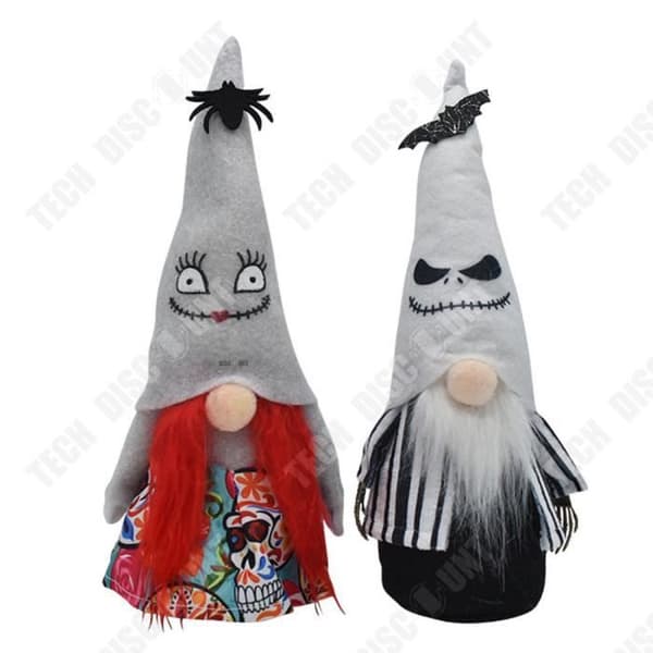 TD® Halloween Dekoration 2st 30*12*6.5cm Ansiktslös docka Skräckaccessoarer Lämplig för Halloween-dekoration