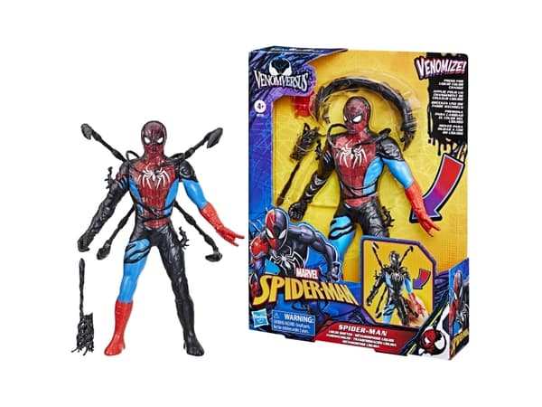 Hämähäkkimies 11 tuuman VenomVersus Spider-Man Liquid Shifter -nesteenvaihdin