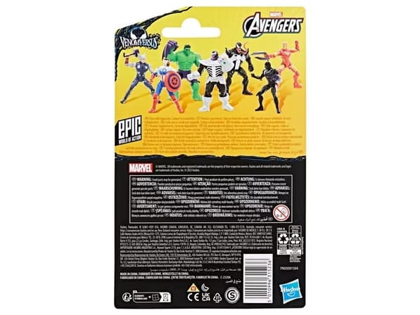 Marvel Avengers VenomVersus Epic World of Action Anti-Venom Captain America, 4 år, Flerfarget