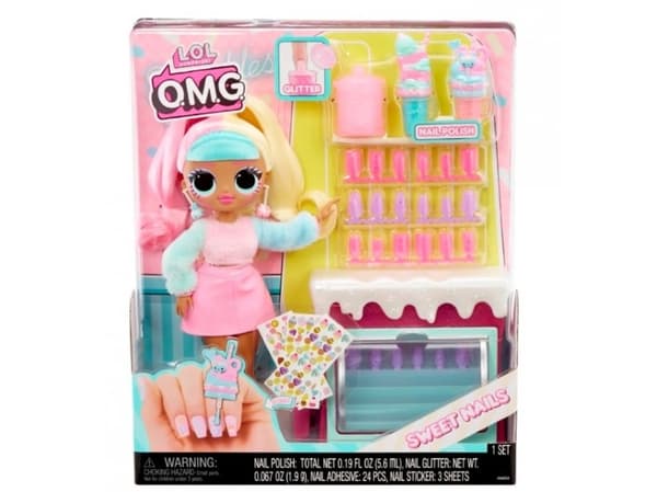 MGA L.O.L Surprise O.M.G Lalka Candylicious Sprinkles Sweet Nails (03781)