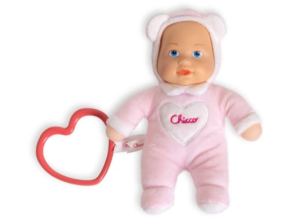 Myk kosebabydukke MIN LILLE DUKKE rosa Chicco