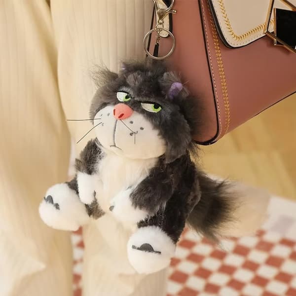 Lucifer Cat Soft Doll – Sjovt Tøjdyr & Taske Smykker - 80 cm