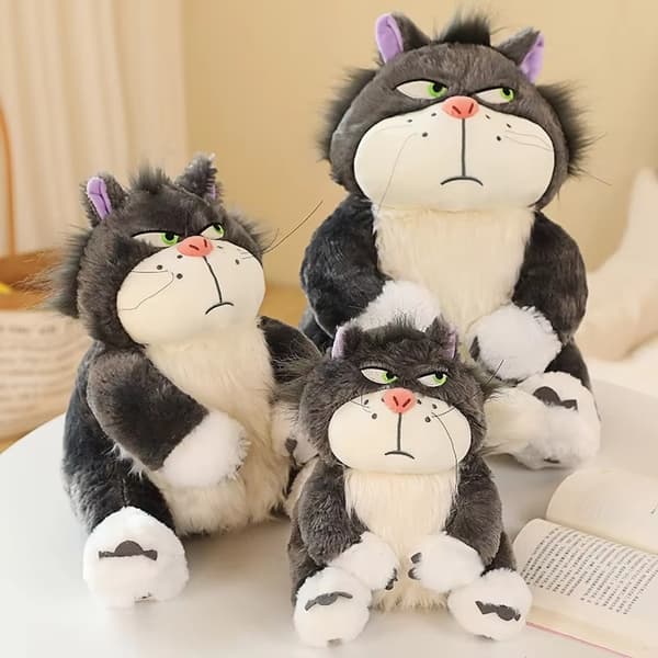 Lucifer Cat Soft Doll – Sjovt Tøjdyr & Taske Smykker - 80 cm