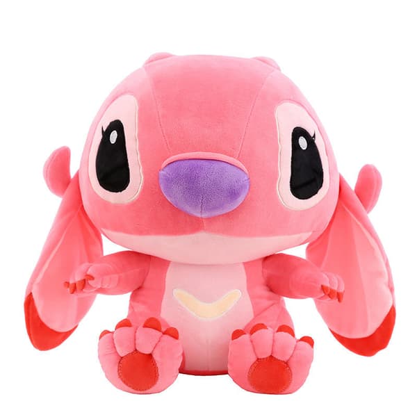 Supermjuka Stitch-Gosedjur – Interstellära Babymjukisar - Rosa 90 cm