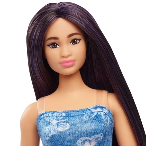 Puppa Barbie Fashionistas Klänning Azur Fjäril
