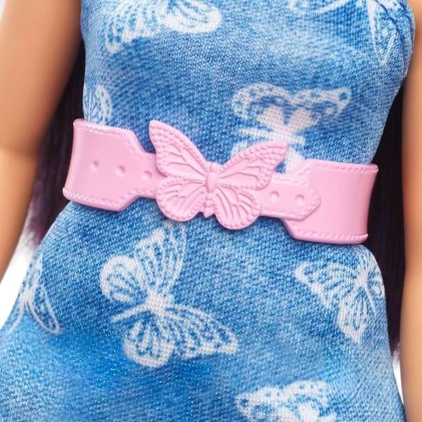 Puppa Barbie Fashionistas Klänning Azur Fjäril