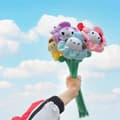 Miniatyrbillede 6 af 6: Sanrio Anime Buket Fyldt Dyr - Kuromi