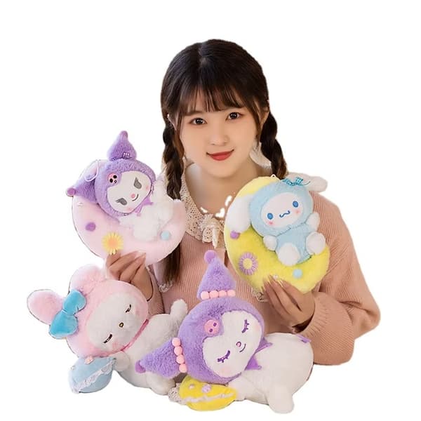 Sanrio Docka – Mjukisdjur & Perfekt Gåva - My Melody Blå Halsduk 20 cm