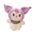 Miniatyrbillede 1 af 7: Sanrio Dukke – Tøjdyr & Perfekt Gave - Kuromi Sort Tørklæde 10 cm