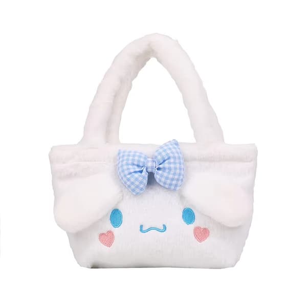 Högkvalitativ Plyschväska – Sanrio-Inspirerad Handväska - Cinnamoroll