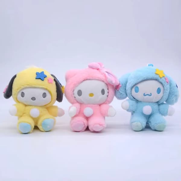 Sød Sanrio-inspireret blød dukke - Populær tøjdyrsgave til børn - Pompompurin 10cm