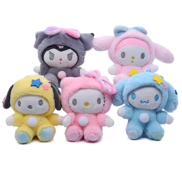 Sød Sanrio-inspireret blød dukke - Populær tøjdyrsgave til børn - Pompompurin 20cm