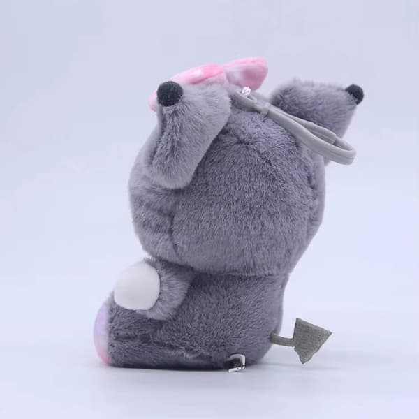 Söpö Sanrion inspiroima pehmonukke - suosittu pehmolelulahja lapsille - Kuromi 20 cm