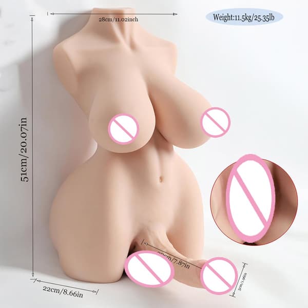 AYIYUN Sexdukke, Skræddersyet Design, Realistisk Bevægelse,13 kg