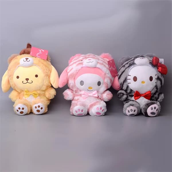 Söta Japanska Sanrio-Tigrar i Utklädnad Plyschserie - My Melody