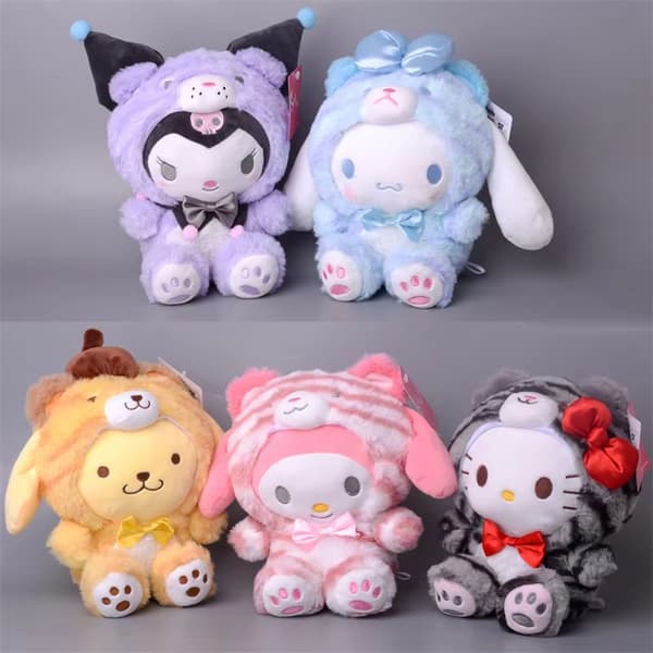 Söta Japanska Sanrio-Tigrar i Utklädnad Plyschserie - My Melody