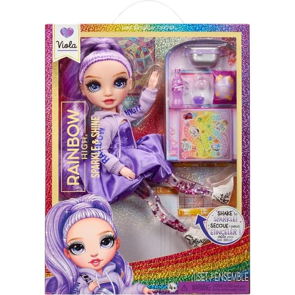 Rainbow High Sparkle &#38; Shine Viola doll
