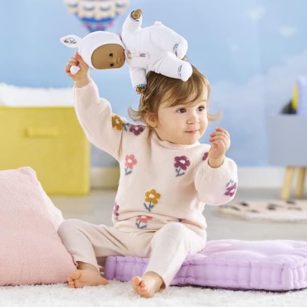 Babydocka - COROLLE - Pti'Coeur White Rabbit - 30 cm - Från 9 månader