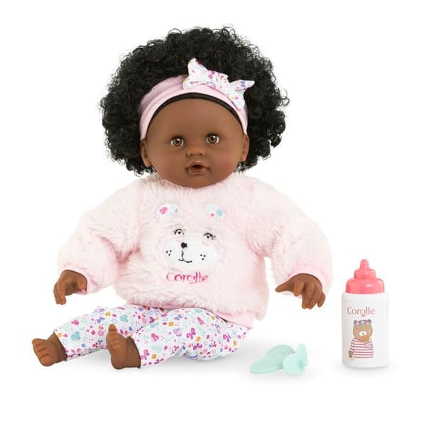 Babydocka - Corolle - Bébé Calin Caroline - 30 cm - Mjuk kropp - Tillbehör ingår