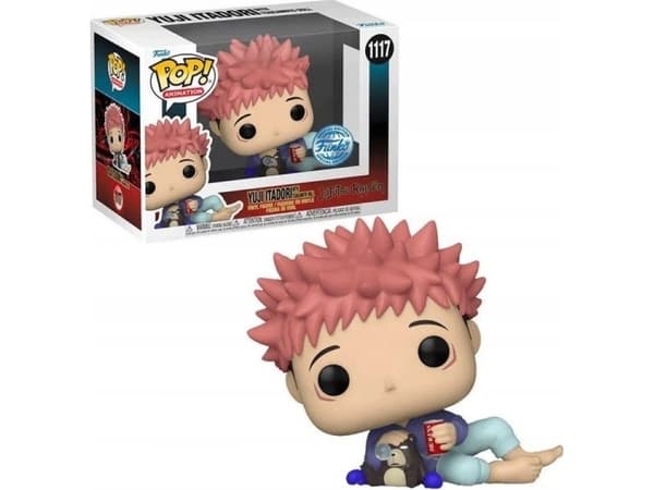 FUNKO POP! Vinilinė figūrėlė: Jujutsu Kaisen - Itadori Yuji (w/ Tsukamoto doll)