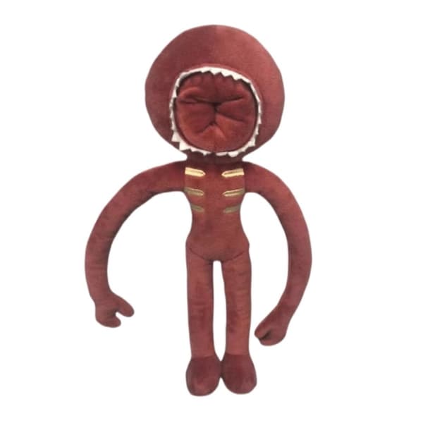 Läskigt Roblox Dörrar Gosedjur – Halloween Monster Mjukisdocka - Brown