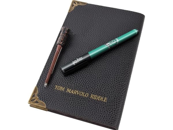 Tom Riddle's Diary Notebook, Pen & Torch