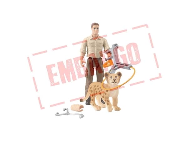 Schleich Pocket Set Lion Rescue