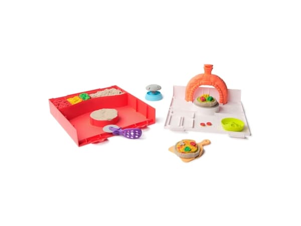 Kinetic Sand Squish Pizza