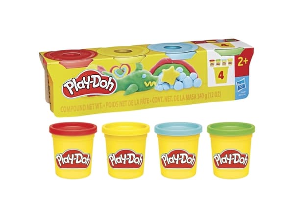 Play-Doh 4 pakkaus 340 g - Classic