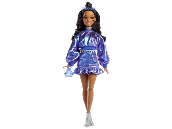 Barbie Deluxe Style Blue Sweater Latina Doll