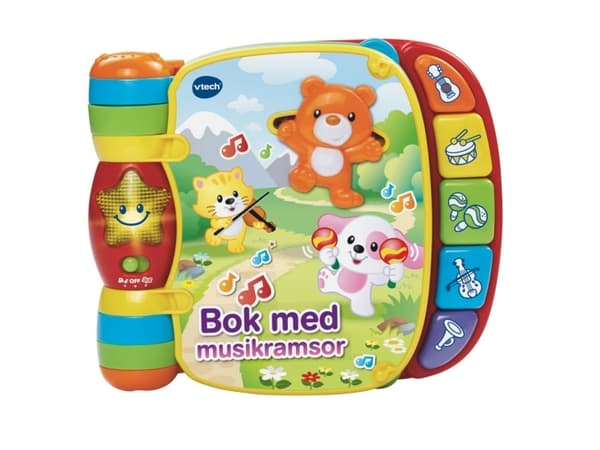 Vtech Baby bok med musikramsor SE