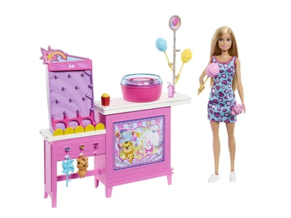 Barbie Mysteries Cotton Candy & Games Playset