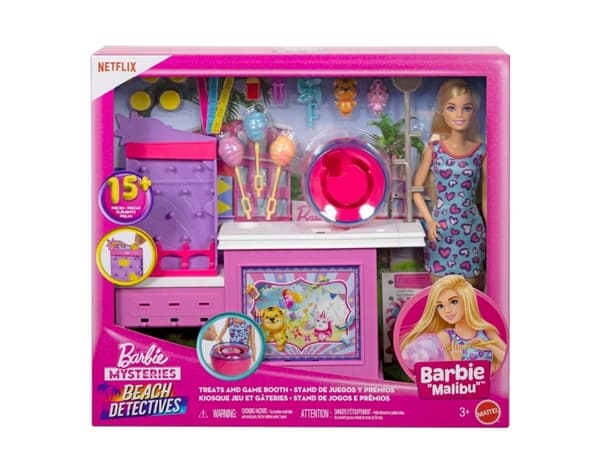 Barbie Mysteries Cotton Candy & Games Playset