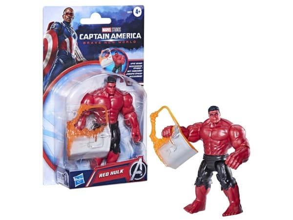 Avengers Red Hulk Deluxe Brave New World 10 cm