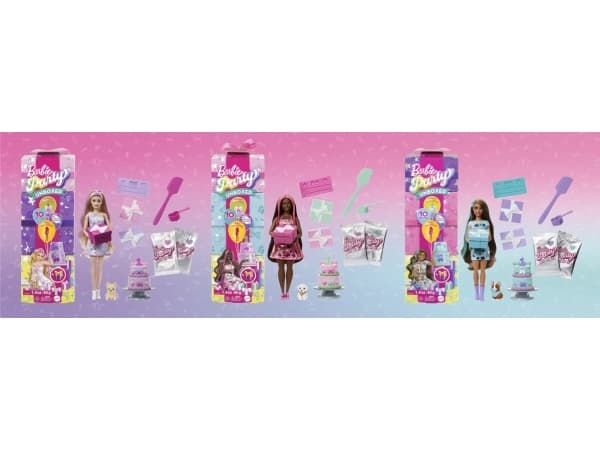 Barbie Party Unboxed Asst