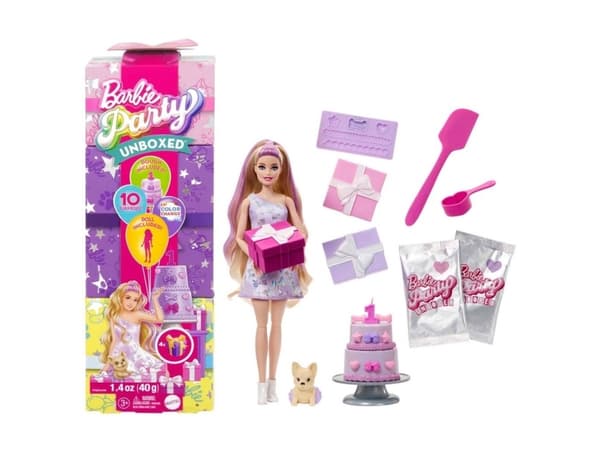 Barbie Party Unboxed Asst