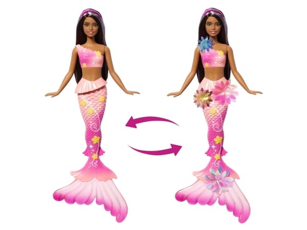 Barbie Blooming Magic Black Mermaid Doll
